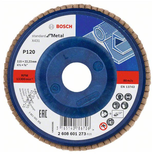 Lamelni disk X431 Ø115 G120 (2608601273)