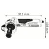 Bosch GWS 17-125 CIE ugaona brusilica 060179H002 - Image 4