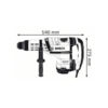 Bosch GBH 8-45 elektro-pneumatski čekic 0611265000 - Image 3