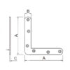 Vezač ugaoni 80x80 Zn (0000098)