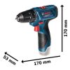 Bosch GSR 120-LI aku bušilica/odvrtač 06019G8000 - Image 4