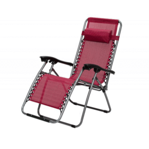 Messina baštenska stolica podešavajuća crvena 055680
