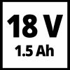 Einhell TC-CD 18/35 Li aku bušilica sa baterijom 1,5 Ah i punjačem (4513914) - Image 2