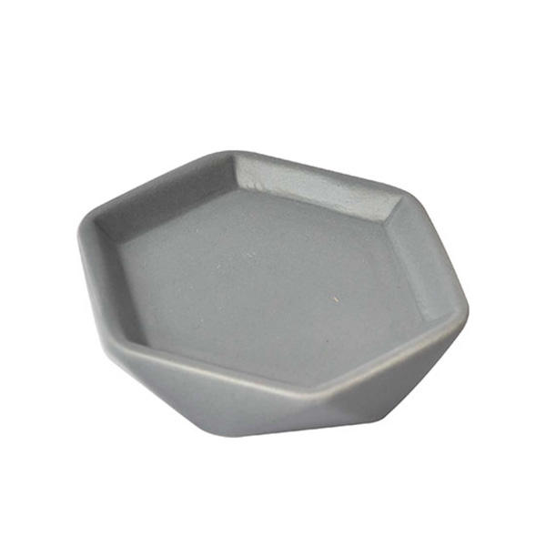 Tendance posuda za sapun dijamant 2x11.5cm ker. tamno siva (6480181)