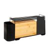 Nera Organizator 44x14x22,2cm bambus metal (179668)