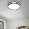 Led plafonjera LED-DL Schwarz/Gold Pescaito (99406) - Image 2