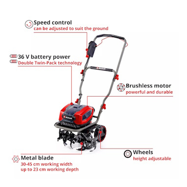 Einhell Aku GP-CR 36/45 LI E BL-Solo (3431220) - Image 3