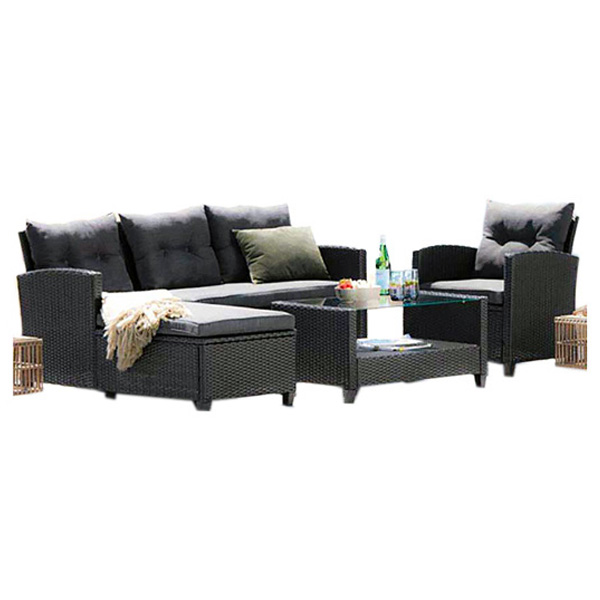 Baštenski set Cebu 2 klupe+fotelja+sto (72581) - Image 2