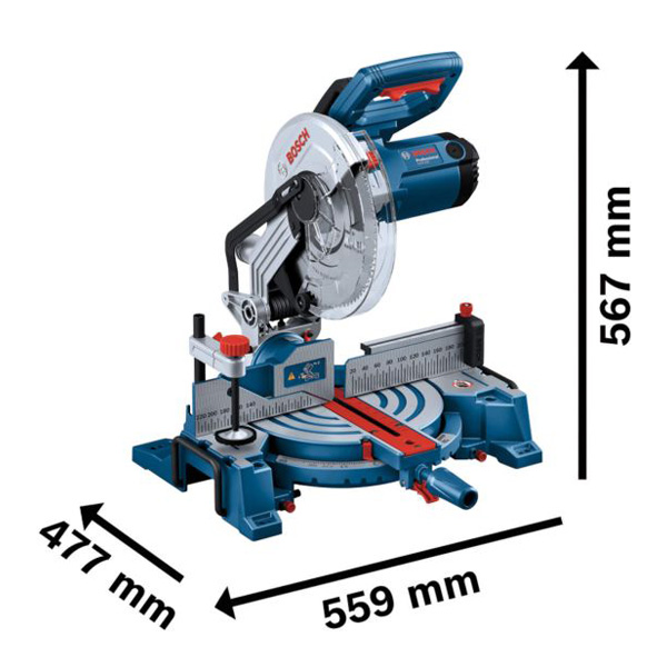 Bosch Stacionarna kružna testera - ger GCM 254 (0601B52000) - Image 4