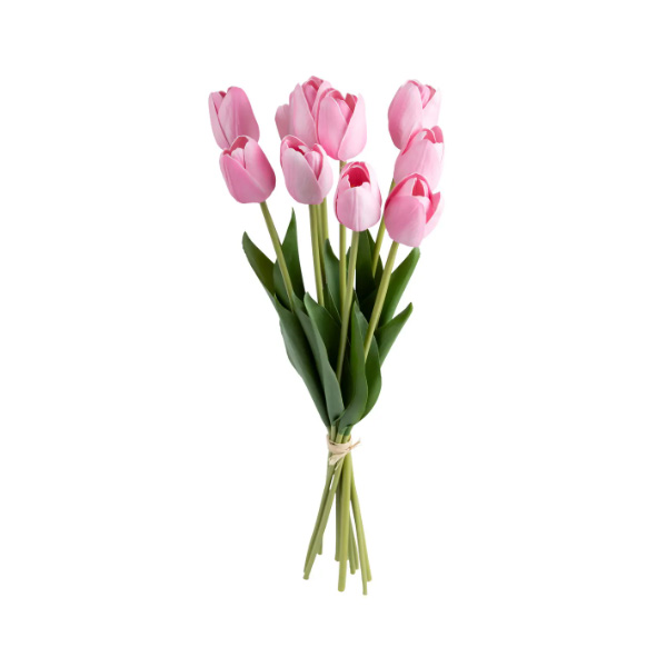 Veštačka biljka lala h48 roze (189139B)