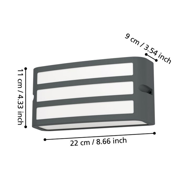 Eglo Zidna lampa/1 Camarda E27 (900811) - Image 2