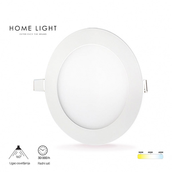 LED panel u/z KNC1-24W 3000/4000/6000K (201514)