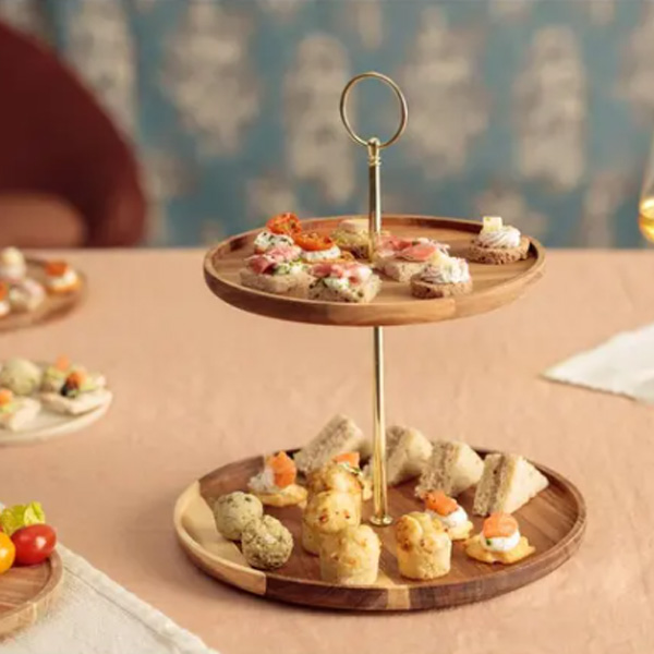 Secret de Gourmet Stalak za posluživanje zlatni (207196) - Image 2