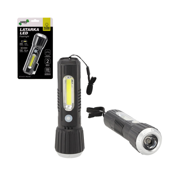 LED lampa 4.7x4.7x16.2cm (CAM1144)