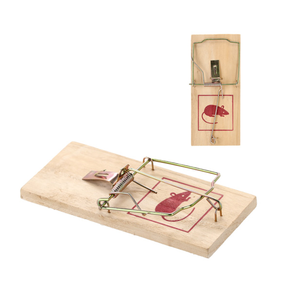 Drvena klopka za miševe/pacove 17.5x8cm (SET3538)