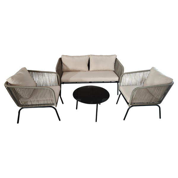 Baštenski set sto + 2 stolice + dvosed (F3314)