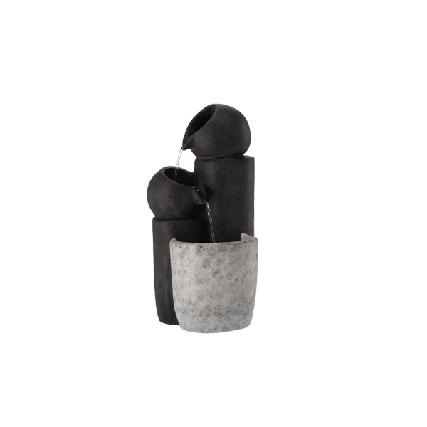Baštenska fontana 3-stepena 25 x 25 x 53 cm LED (FON9755)