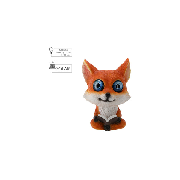Baštenska figurica lisica LED 22 x 16,5 x 28 cm (TOG0258)