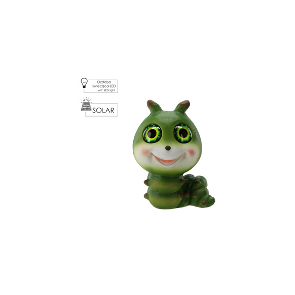 Baštenska figurica gusenica LED 20,5 x 17 x 27 cm (TOG0272)